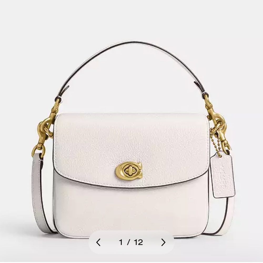 Coach White Cassie Crossbody Bag 19
